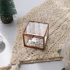 clear glass jewelry box
